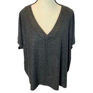 Lucky Brand Cloud Soft V-Neck Short Sleeve T-Shirt Women's Size Large Shirt NWT